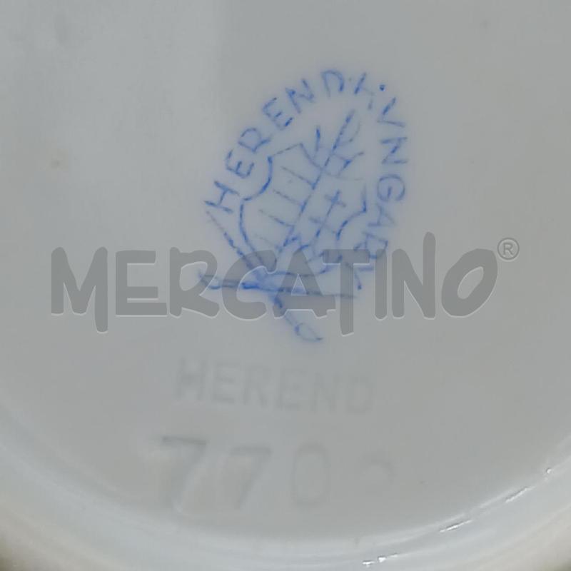 PIATTINO HEREND FIORI ROSA | Mercatino dell'Usato Roma garbatella 4