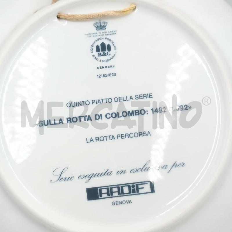 PIATTO B&G SULLA ROTTA DI COLOMBO | Mercatino dell'Usato Roma garbatella 3