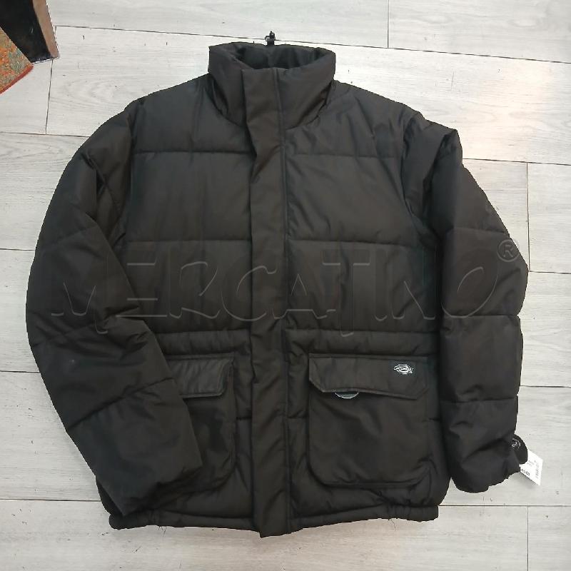 PIUMINO UOMO DICKIES NERO | Mercatino dell'Usato Roma garbatella 1