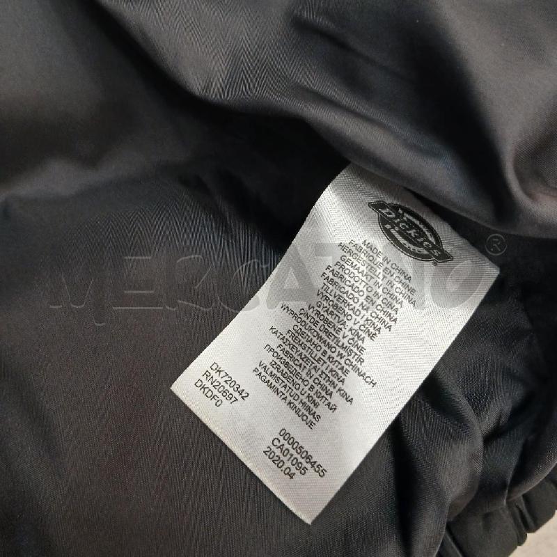 PIUMINO UOMO DICKIES NERO | Mercatino dell'Usato Roma garbatella 5