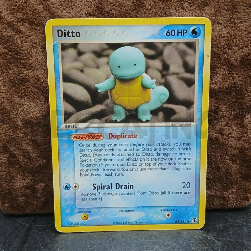 PKM DITTO SQUIRTLE YUKA MORII | Mercatino dell'Usato Roma garbatella 1