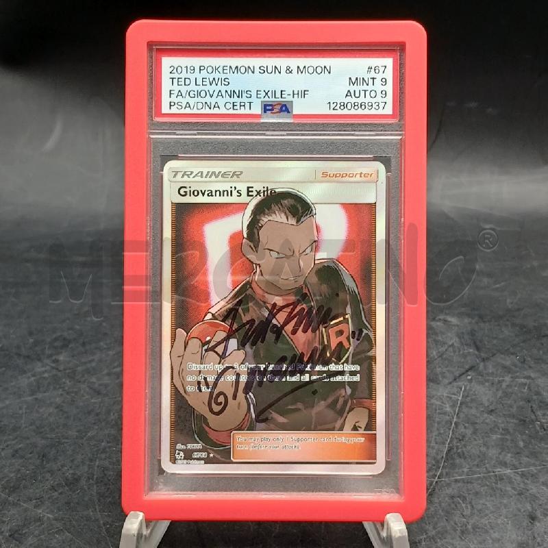 PKM GIOVANNI'S EXILE PSA 9 SIGNED  | Mercatino dell'Usato Roma garbatella 1