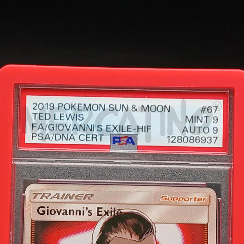 PKM GIOVANNI'S EXILE PSA 9 SIGNED  | Mercatino dell'Usato Roma garbatella 3