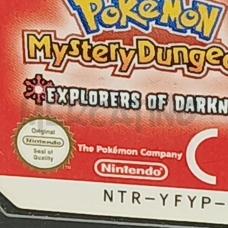 PKM MISTERY DUNGEON DARKNESS (CUSTODIA INVERTITA)  | Mercatino dell'Usato Roma garbatella 2