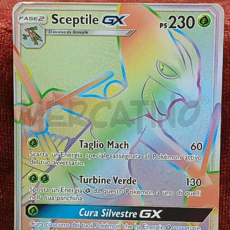 PKM SCEPTILE GX RAINBOW | Mercatino dell'Usato Roma garbatella 2