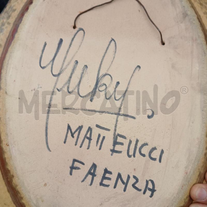 PLACCA CER MATTEUCCI FAENZA | Mercatino dell'Usato Roma garbatella 5