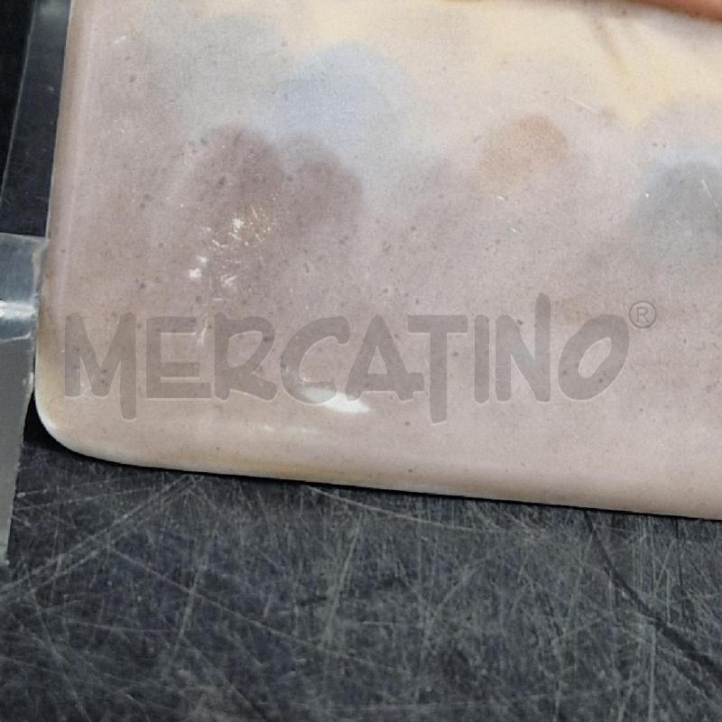 PLACCA PORCELLANA PUTTTO DIPINTO  | Mercatino dell'Usato Roma garbatella 3