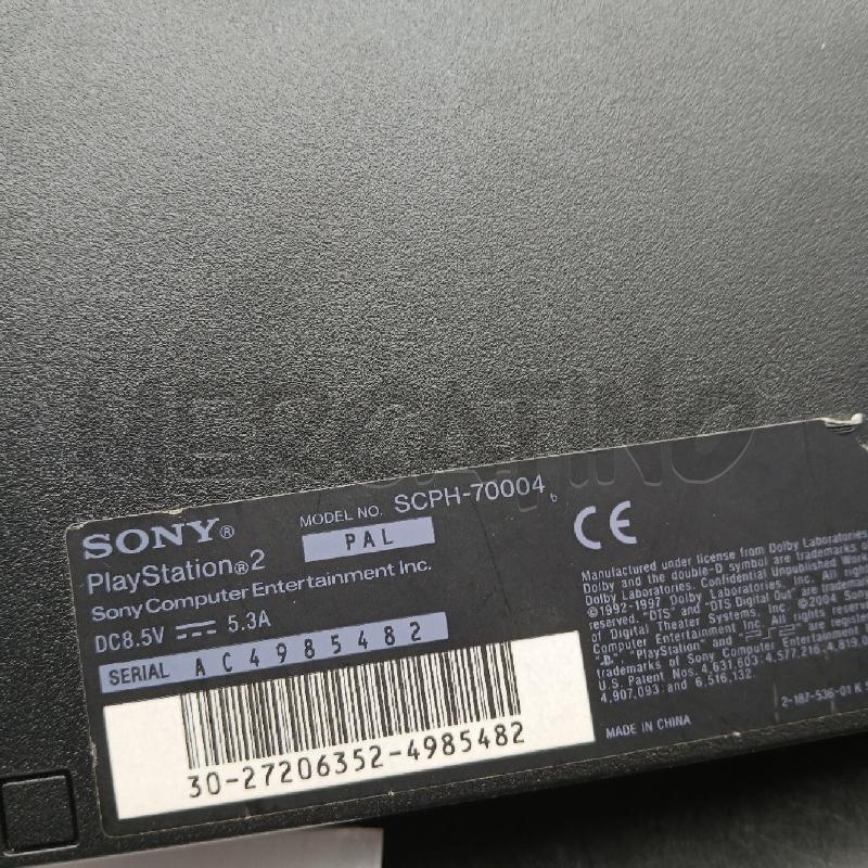 PLAYSTATION 2 SLIM 1 JOY + MEMORY + CAVI  | Mercatino dell'Usato Roma garbatella 3