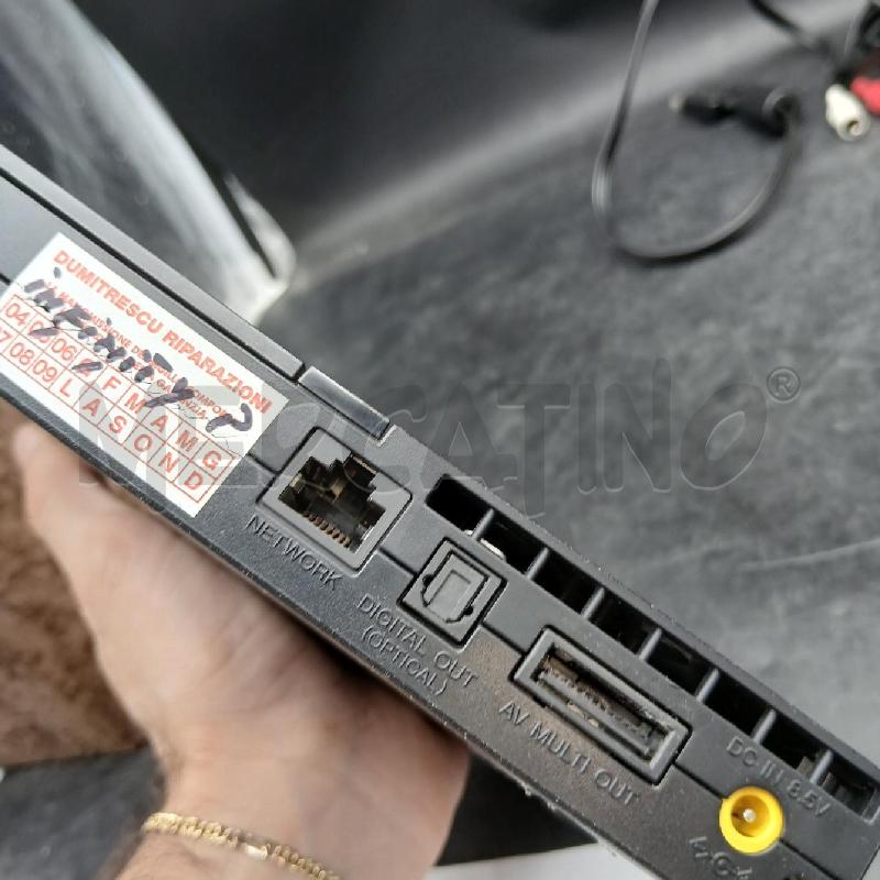 PLAYSTATION 2 SLIM 1 JOY + MEMORY + CAVI  | Mercatino dell'Usato Roma garbatella 4
