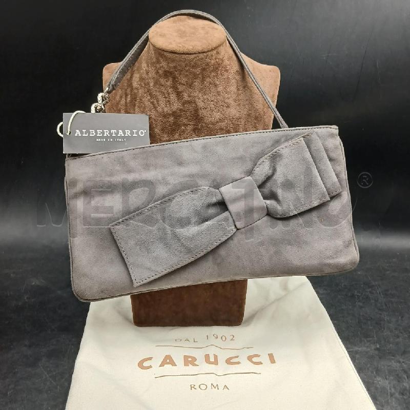 POCHETTE ALBERTARIO GRIGIO  | Mercatino dell'Usato Roma garbatella 1