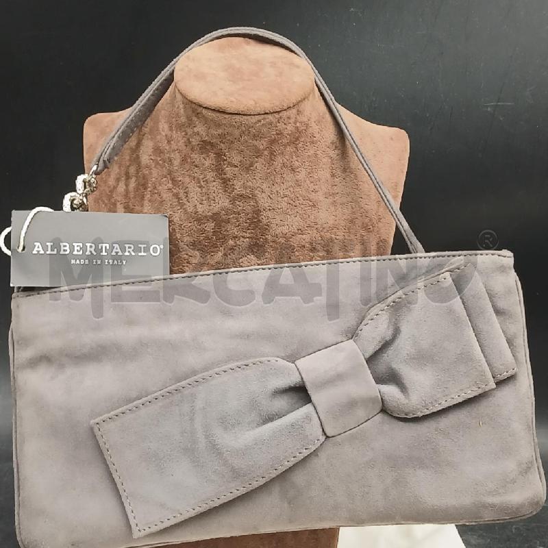POCHETTE ALBERTARIO GRIGIO  | Mercatino dell'Usato Roma garbatella 2