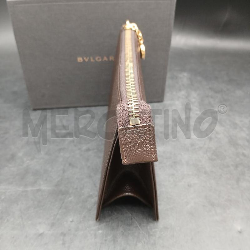 POCHETTE BULGARI MARRONE  | Mercatino dell'Usato Roma garbatella 3