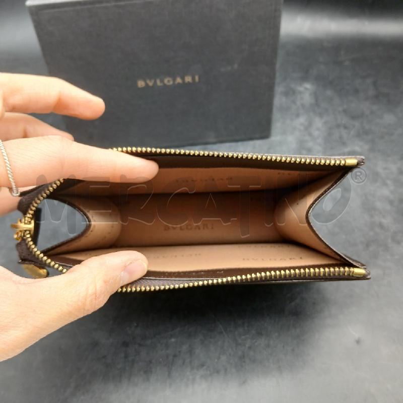 POCHETTE BULGARI MARRONE  | Mercatino dell'Usato Roma garbatella 4