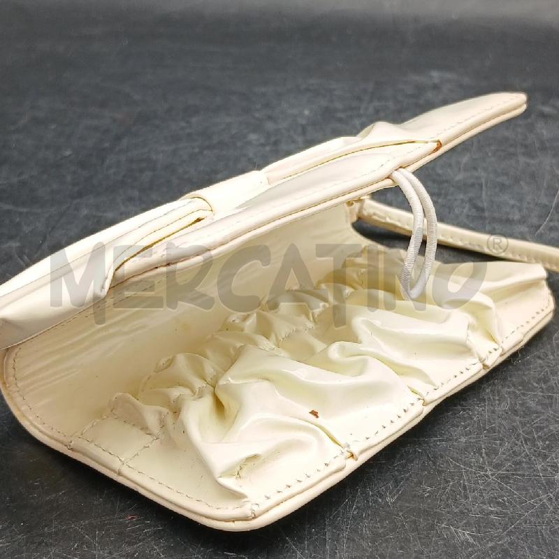 POCHETTE CHRISTIAN LUOBOUTIN BEIGE | Mercatino dell'Usato Roma garbatella 4