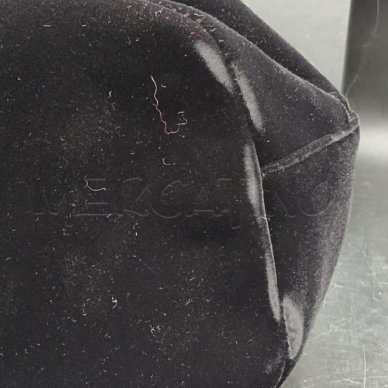 POCHETTE GIORGIO ARMANI NERO VELLUTO  | Mercatino dell'Usato Roma garbatella 2