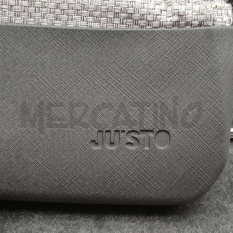 POCHETTE JUSTO NERO GRIGIO | Mercatino dell'Usato Roma garbatella 2