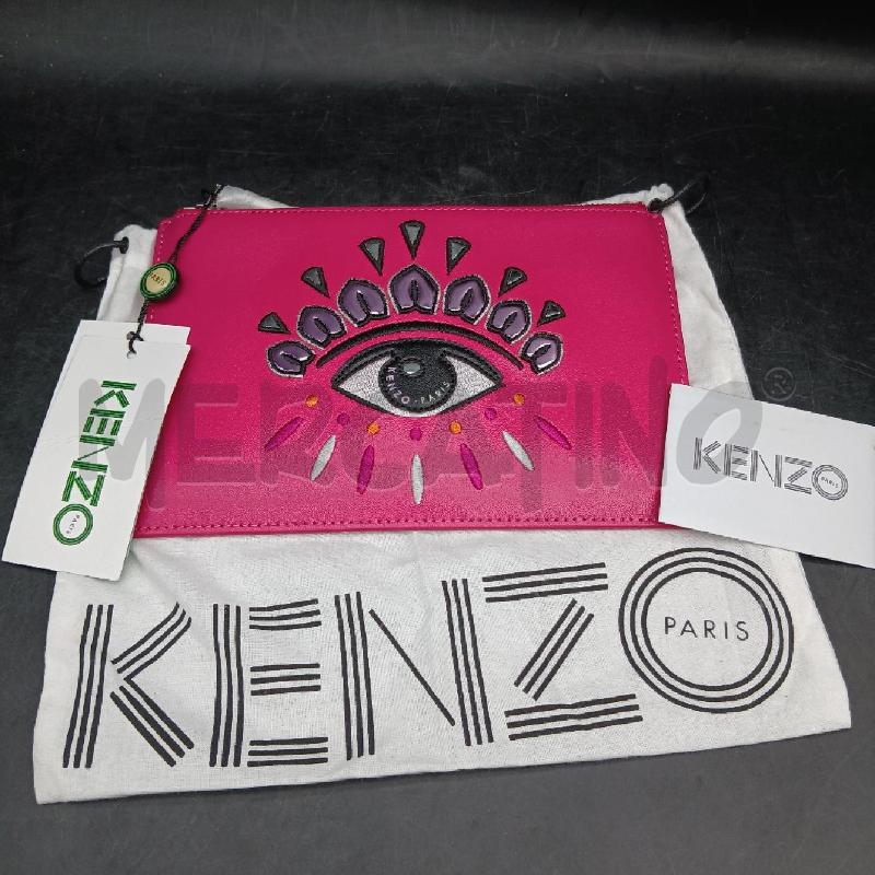 POCHETTE KENZO EYE ROSA  | Mercatino dell'Usato Roma garbatella 1