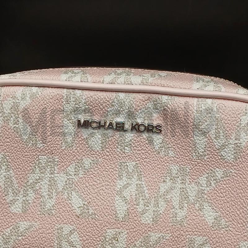 POCHETTE MICHAEL KORS ROSA MONOGRAM  | Mercatino dell'Usato Roma garbatella 2