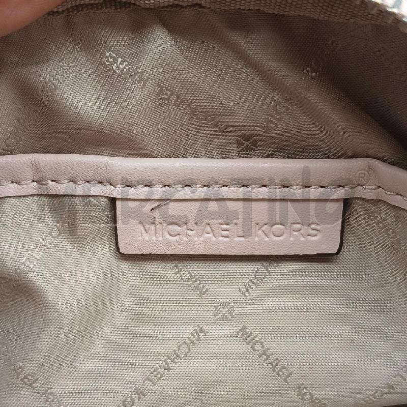 POCHETTE MICHAEL KORS ROSA MONOGRAM  | Mercatino dell'Usato Roma garbatella 4