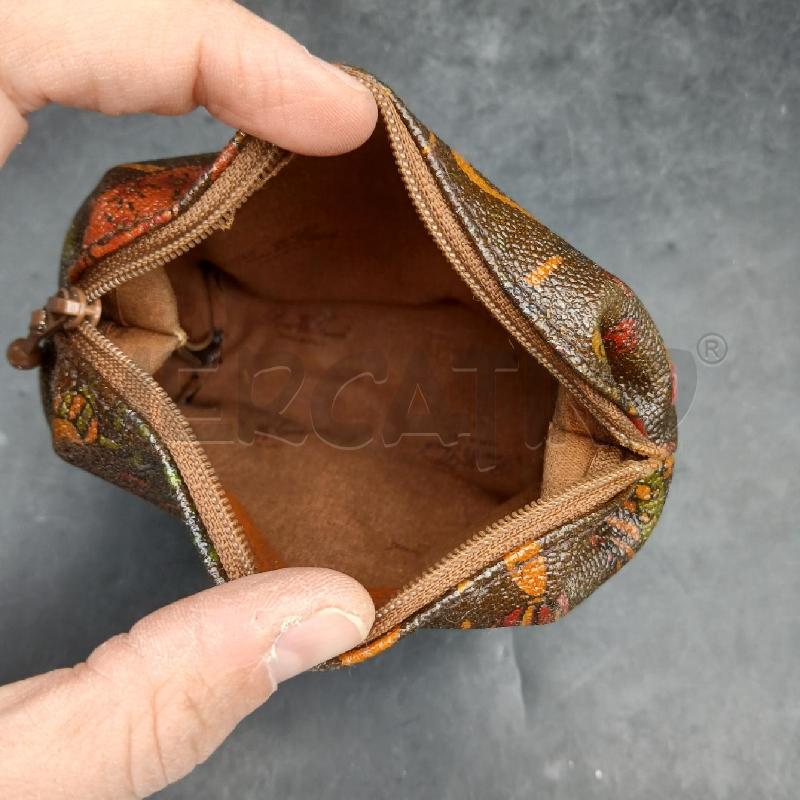 POCHETTE PIERO GAUDI MARRONE | Mercatino dell'Usato Roma garbatella 3