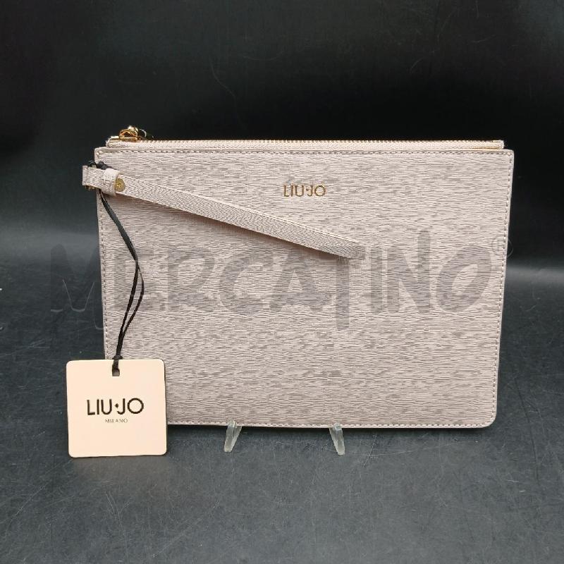 POCHETTE  LIU JO BEIGE  | Mercatino dell'Usato Roma garbatella 1
