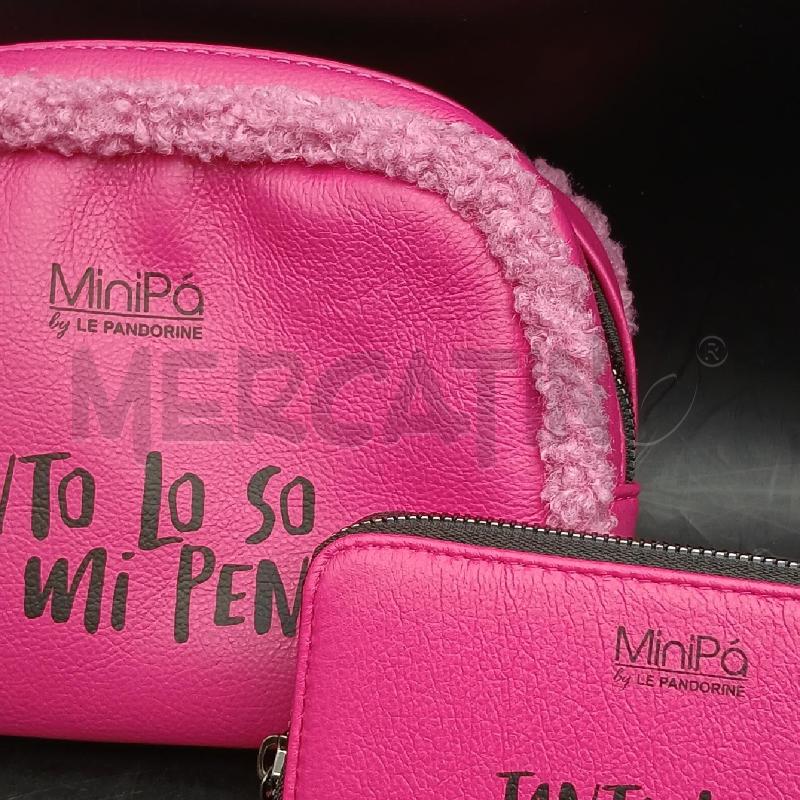 POCHETTE +PORTAFOGLIO PANDORUNA  | Mercatino dell'Usato Roma garbatella 2