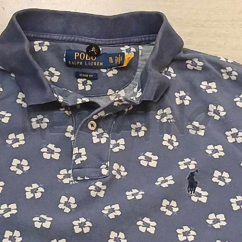POLO U POLO RALPH LAUREN BLU DET FIORI E BLU  | Mercatino dell'Usato Roma garbatella 2