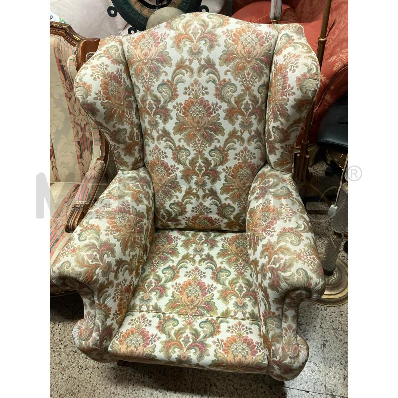POLTRONA FIORI | Mercatino dell'Usato Roma garbatella 1