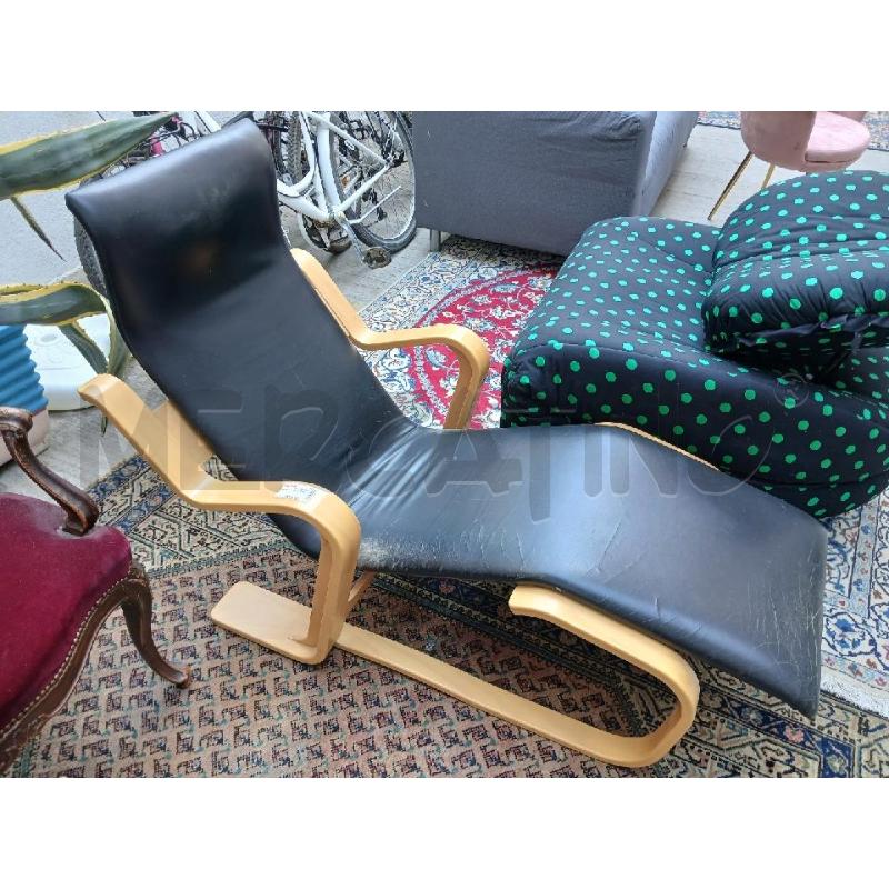 POLTRONA KNOLL NERA | Mercatino dell'Usato Roma garbatella 1