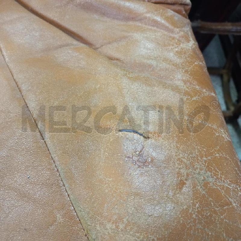 POLTRONA PELLE MARRONE | Mercatino dell'Usato Roma garbatella 2