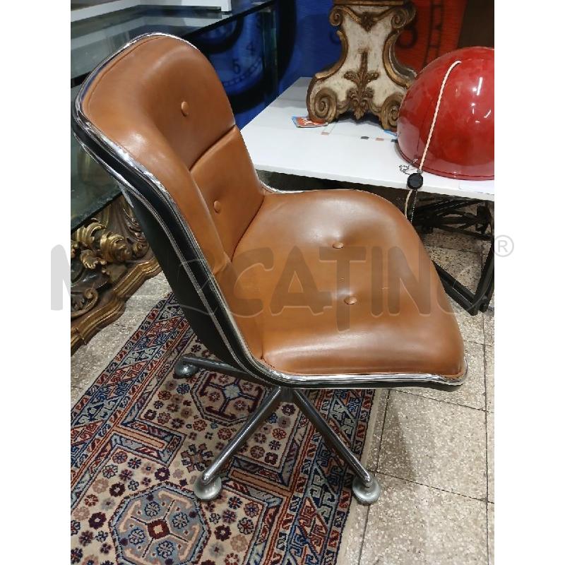 POLTRONA UFFICIO ANNI 50  | Mercatino dell'Usato Roma garbatella 2