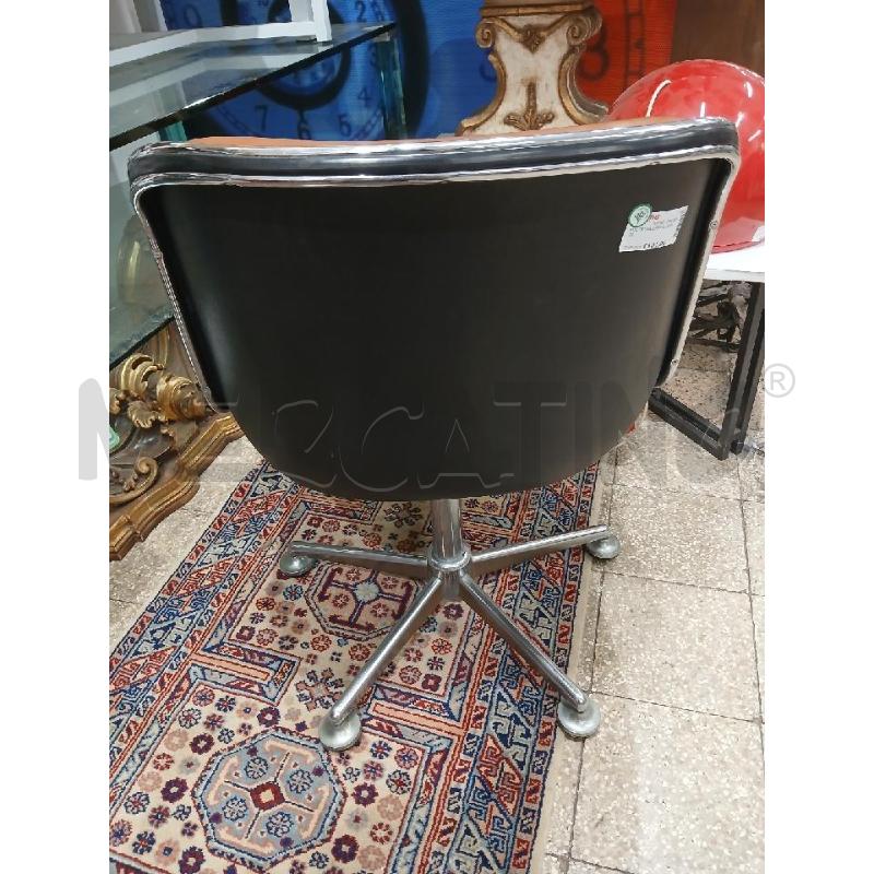 POLTRONA UFFICIO ANNI 50  | Mercatino dell'Usato Roma garbatella 3