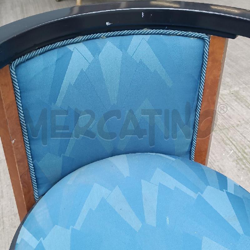 POLTRONCINA POZZETTO SEDUTA BLU | Mercatino dell'Usato Roma garbatella 5