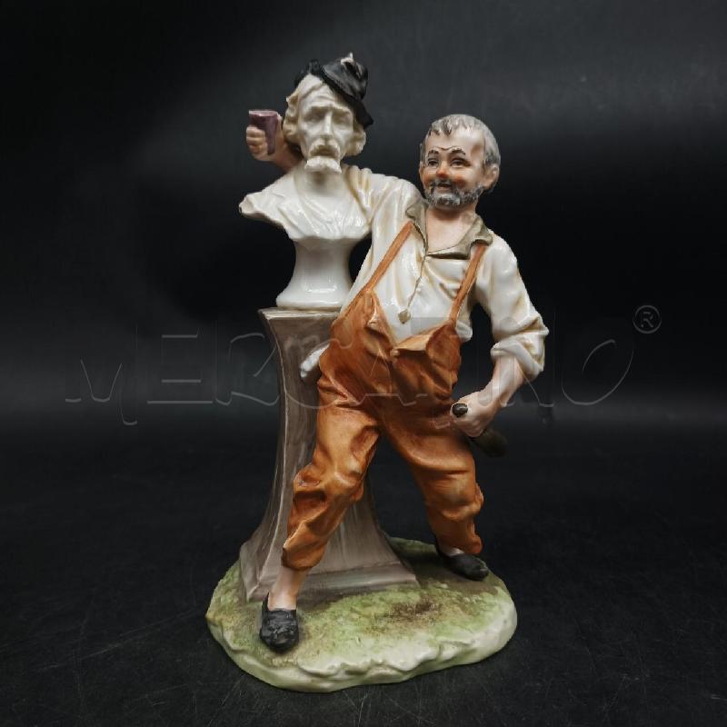PORCELLANA CAPODIMONTE UBRIACO | Mercatino dell'Usato Roma garbatella 1