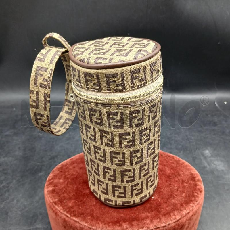 PORTA BOTTIGLIE FENDI MONOGRAM BEIGE MARRONE | Mercatino dell'Usato Roma garbatella 1