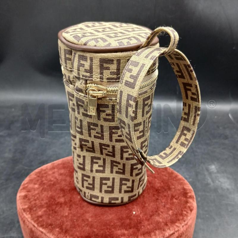 PORTA BOTTIGLIE FENDI MONOGRAM BEIGE MARRONE | Mercatino dell'Usato Roma garbatella 2