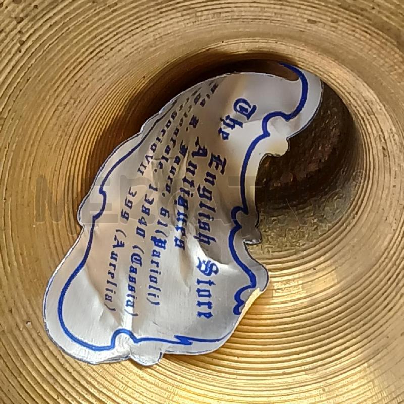 PORTA CANDELA METALLO CERAMICA | Mercatino dell'Usato Roma garbatella 5