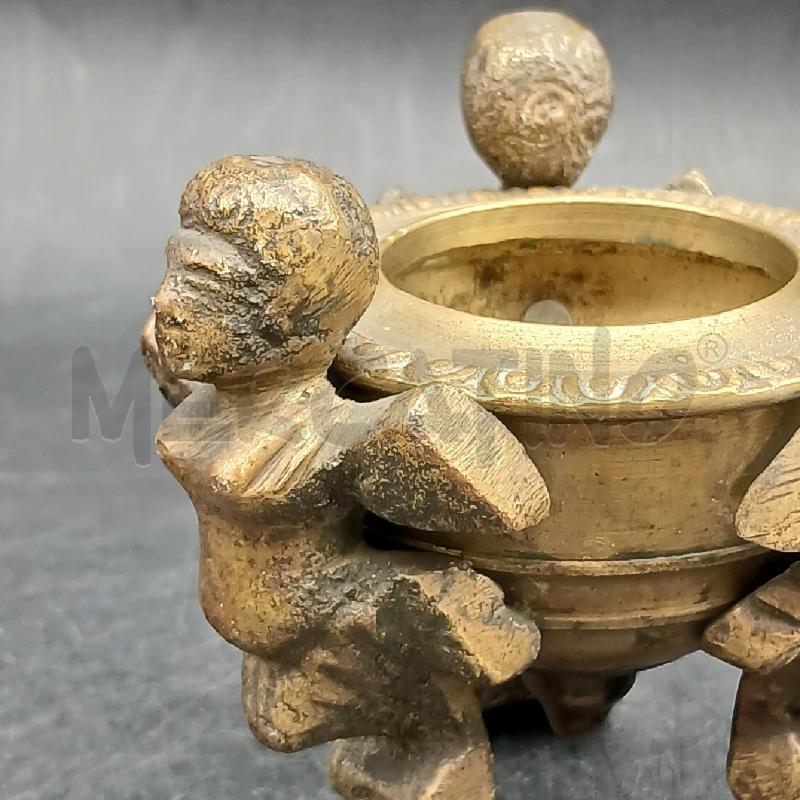 PORTA CANDELA OTTONE | Mercatino dell'Usato Roma garbatella 2