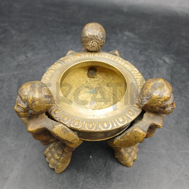 PORTA CANDELA OTTONE | Mercatino dell'Usato Roma garbatella 3