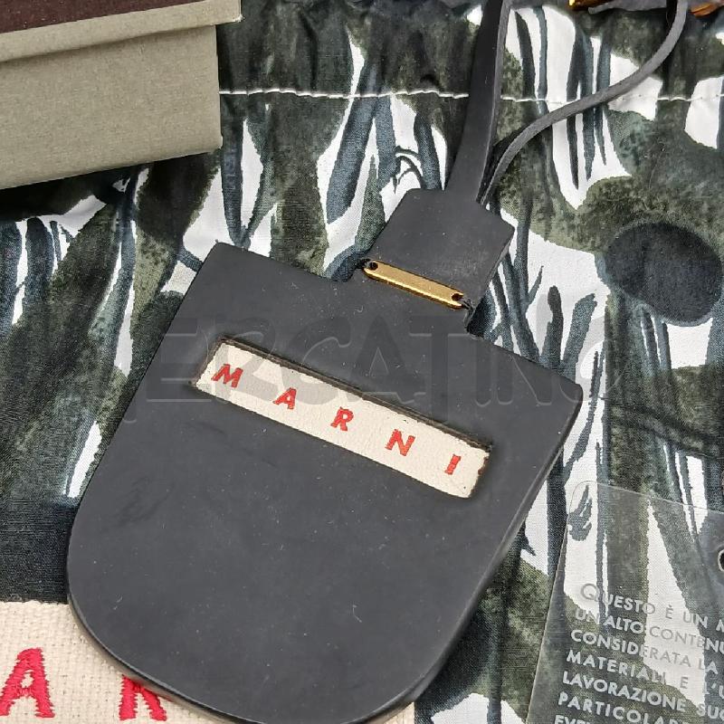 PORTA CHIAVI MARNI NERO  | Mercatino dell'Usato Roma garbatella 2