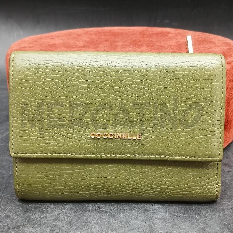 PORTA FOGLIO COCCINELLE VERDE | Mercatino dell'Usato Roma garbatella 1
