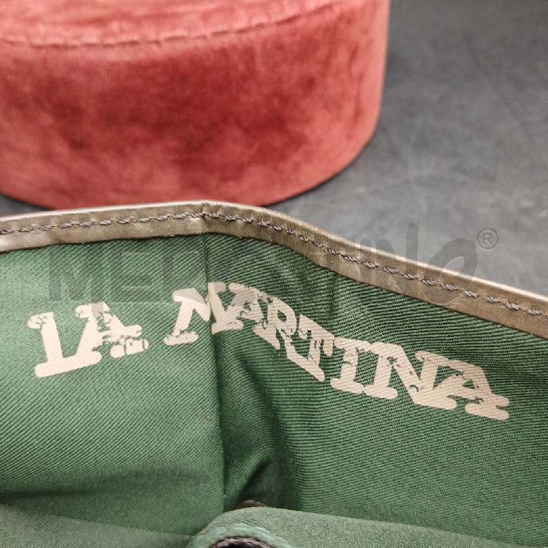 PORTA FOGLIO LA MARTINA MARRONE  | Mercatino dell'Usato Roma garbatella 5