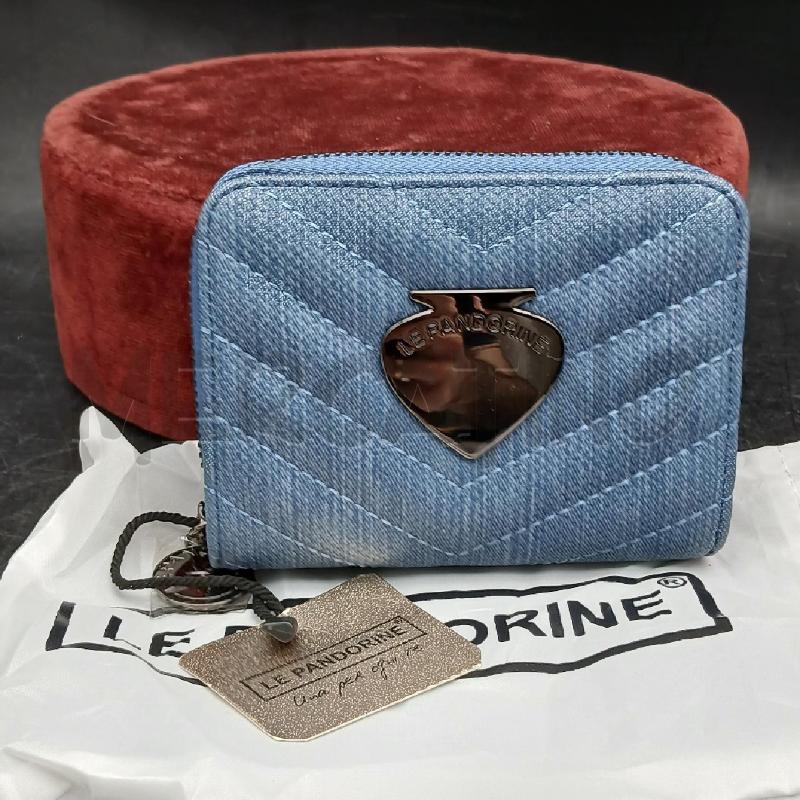 PORTA FOGLIO LE PANDORINE BLU  | Mercatino dell'Usato Roma garbatella 1