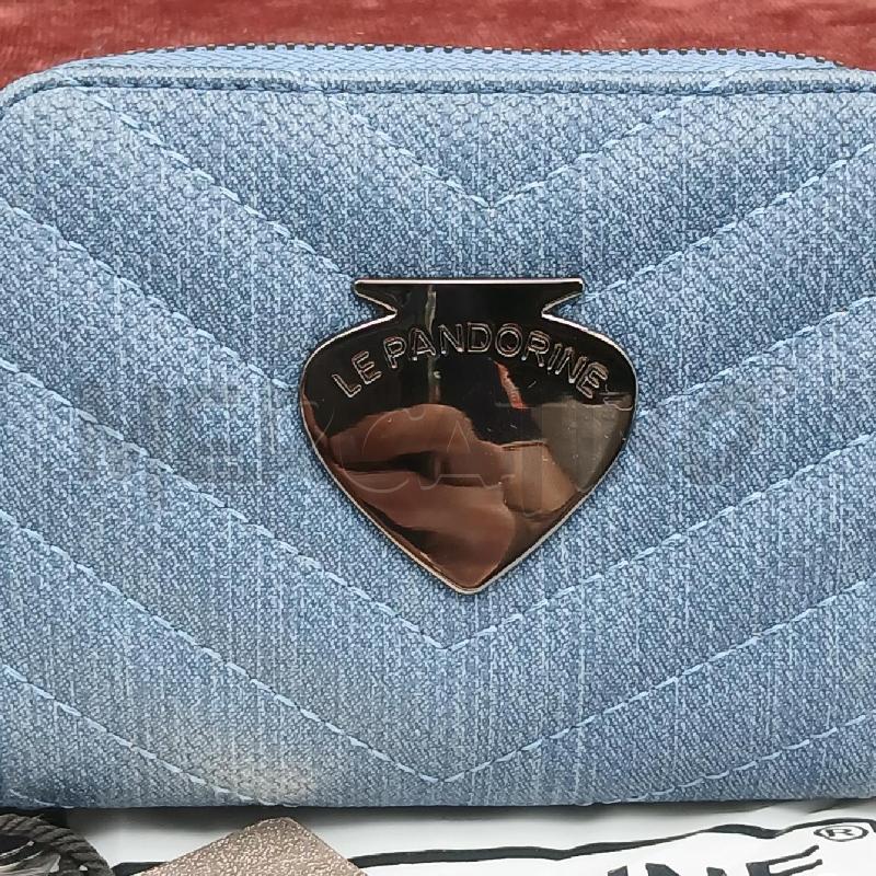 PORTA FOGLIO LE PANDORINE BLU  | Mercatino dell'Usato Roma garbatella 2