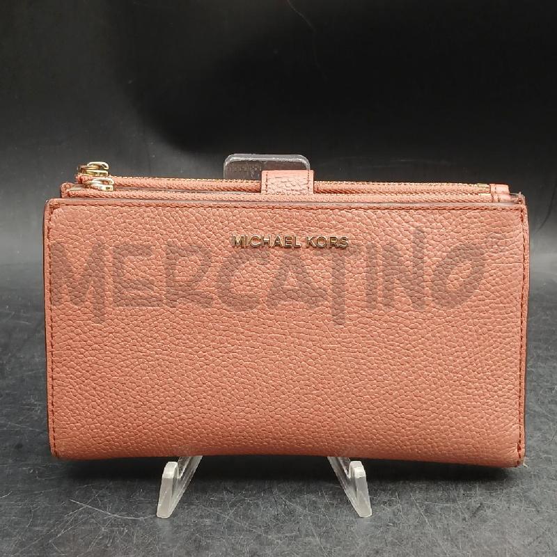 PORTA FOGLIO MICHAEL KORS BEIGE  | Mercatino dell'Usato Roma garbatella 1