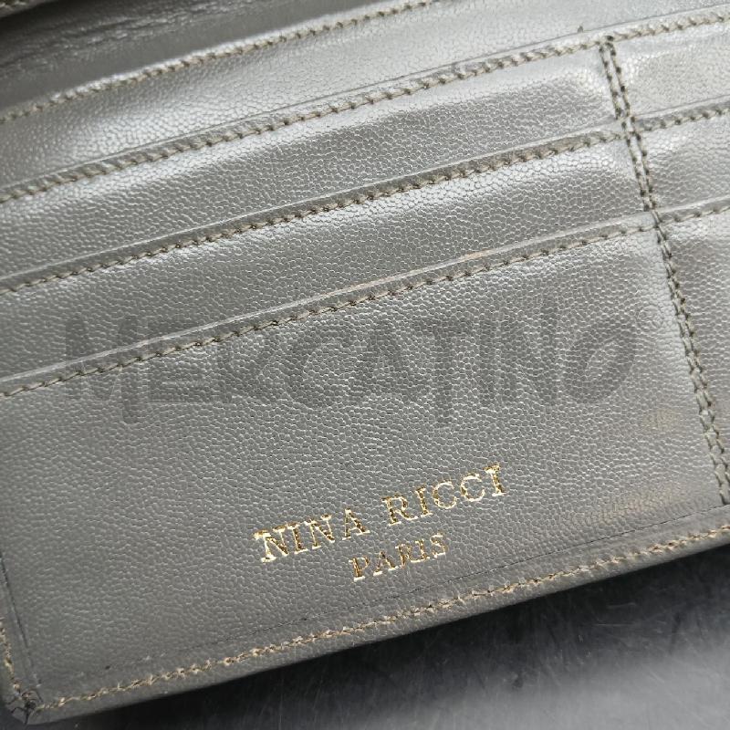 PORTA FOGLIO NINA RICCI GRIGIO  | Mercatino dell'Usato Roma garbatella 3