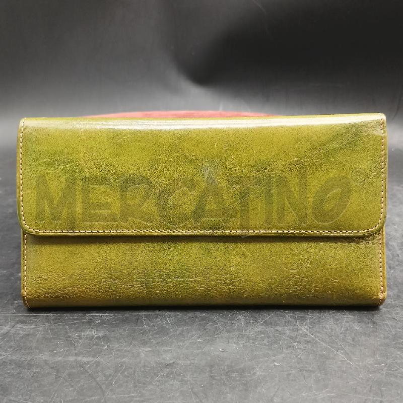PORTA FOGLIO PELLE SE VERDE | Mercatino dell'Usato Roma garbatella 1