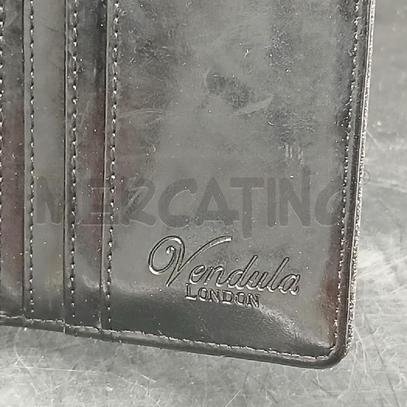 PORTA FOGLIO VENDULA NERO DET STREET GRIGIO  | Mercatino dell'Usato Roma garbatella 3