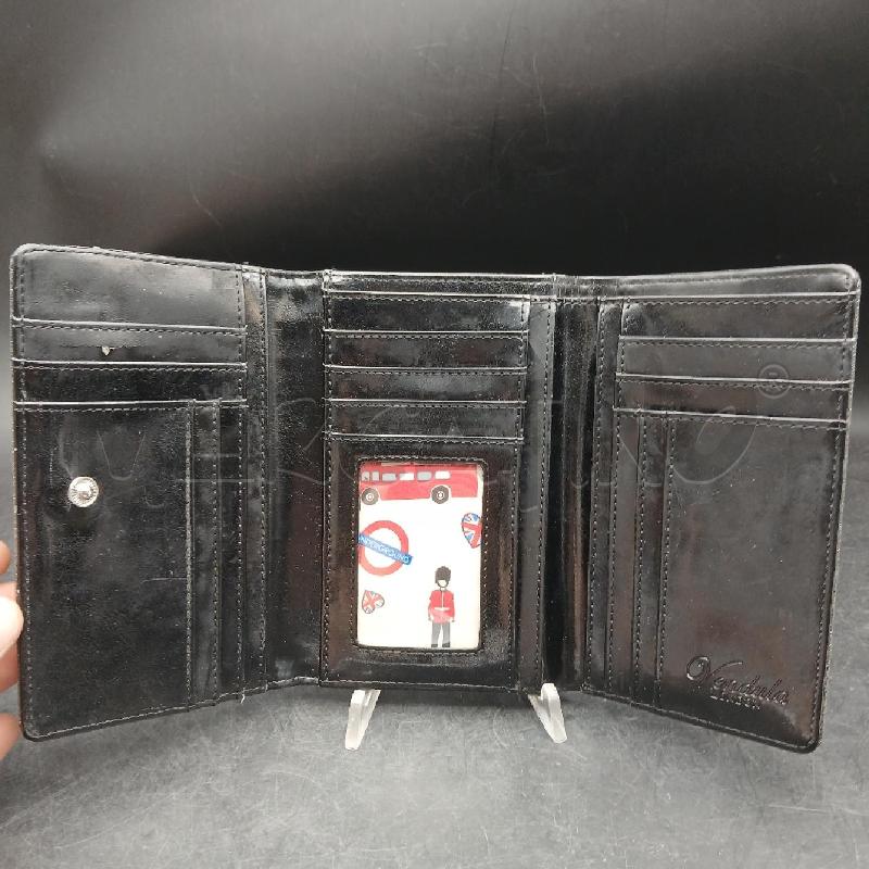 PORTA FOGLIO VENDULA NERO DET STREET GRIGIO  | Mercatino dell'Usato Roma garbatella 4