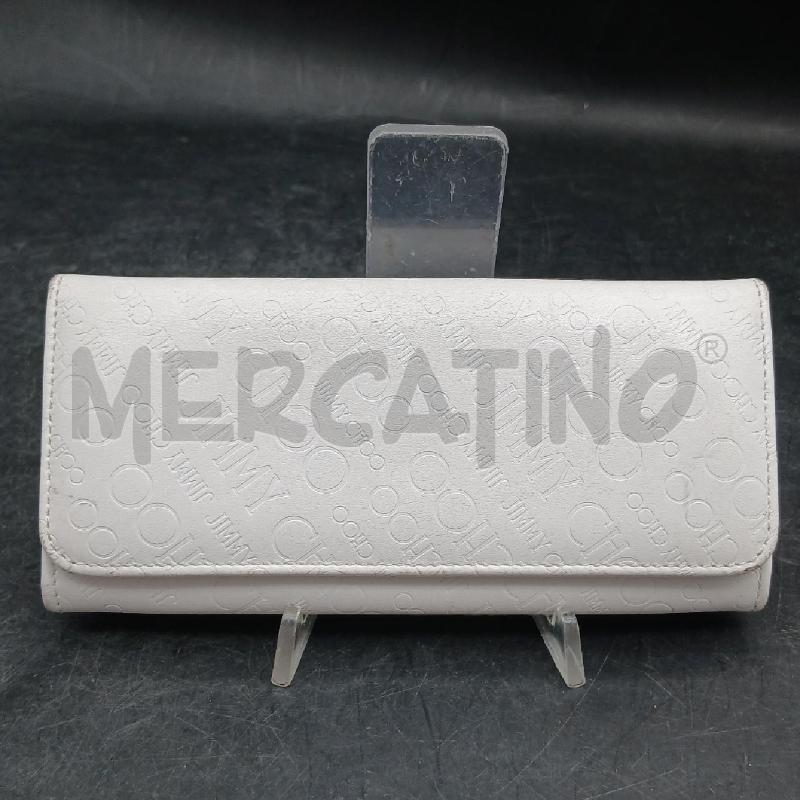 PORTA FOGLIO  JIMMY CHOO BIANCO  | Mercatino dell'Usato Roma garbatella 1